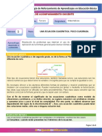 Semana 3 Ecuacion Cuadratica