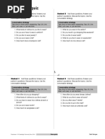 Unit 8 Oral Quiz: Conversation Strategy Conversation Strategy