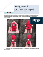 Receita Do Amigurumi La Casa de Papel ES