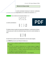 2.2 Método de Gauss-Jordan