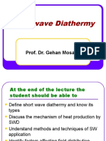 Shortwave Diathermy: Prof. Dr. Gehan Mosaad