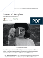Structure of A Smartphone. You May Have The Illusion of Control. - by David Allen Burgess - Telecom Expert - Medium