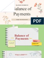 Balance of Payments