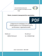 L'alignement Stratégique Des SI (Impression)