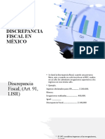 Discrepancia Fiscal