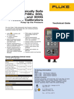 Intrinsically Safe Fluke 718ex 30G, 100G, and 300G Pressure Calibrators