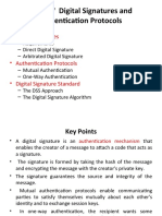 UNIT IV Digital Signatures and Authentication Protocols