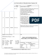 Taiwan Semiconductor Manufacturing Company LTD.: TSMC 0.35um Mixed Signal Polycide 3.3V/5V Design Rule