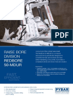 Raise Bore Division Redbore 50-MDUR: Efficient