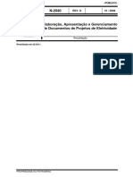 N-2040 - Elaboração, Apresentação e Gerenciamento de Projetos de Eletricidade