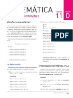 Matemática: Progressão Aritmética