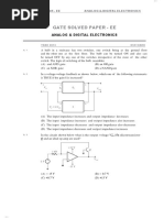 EE - ANALOG and DIGITAL ELECTRONICS 1