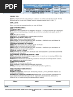 Devoluciones de Medicamentos y Demas Insumos para La Salud de Clientes