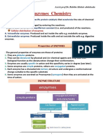 Lecture 5 Enzymes Chemistry