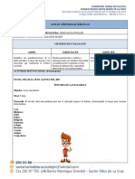 GUIA DE APRENDIZAJE AUTONOMO 2021 Grado 7° Semana 10 Ciencias Naturales