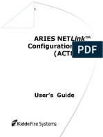 Aries Netlink™ Configuration Tool (ACT8000) : User's Guide