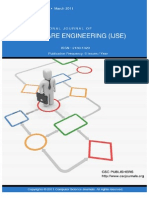 International Journal of Software Engineering (IJSE) Volume 2 Issue 1