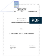 Mémoir Gestion Actif Passif