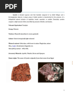 Yenite: Syenite Is Intrusive Igneous Rock That Basically Composed of An Alkali Feldspar and A