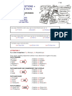 30 03 1.1 Prepositions - Pays - Villes