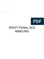 Droit Penal Des Mineurs