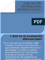 Evaluación Diferenciada