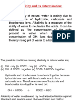 Water Analysis - Alkalinity