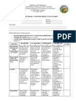 Rubric For Thesis Capstone Project Manuscript