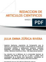 Redaccion de Articulos Cientificos