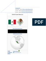 México: Estados Unidos Mexicanos