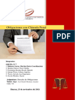 Monografía 2 Obligaciones Con Cláusula Penal