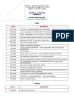 EFEMÉRIDES CIVILES y RELIGIOSAS - II Momento - A.E. 2021-2022