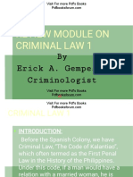 (CLJ) Criminal Law Book 1