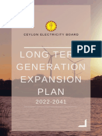 CEB Long Term Generation Plan 2022-2041