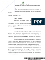 Poder Judicial de La Nación: Autos Y Vistos