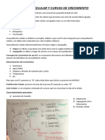 Poblaciones Celulares y Curvas de Crecimiento