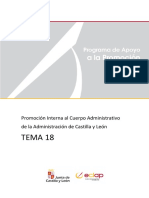 Tema 18. LOS DERECHOS DE LAS PERSONAS EN SUS RELACIONES CON LAS ADMINISTRACIONES PÚBLICAS