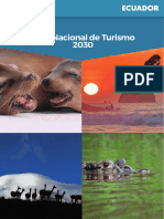 Plan Nacional de Turismo 2030