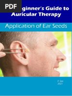 Application of Ear Seeds: The Beginner's Guide To Auricular Therapy