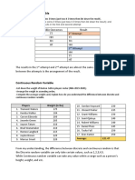 Statistics & Probability