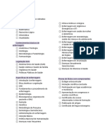 Cronograma Estudos Enfermagem