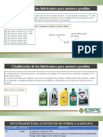 Clasificación Gasolina-Diesel