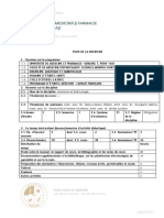 Fiche de La Discipline FR - Anatomie Et Embryologie - An 1 - Sem 1