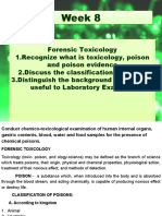 Week 8and 9powerpoint SLP Forensic Chemistry