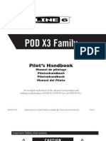 POD X3 Advanced Guide (Rev E) - English