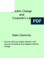 Electric Charge and Coulomb's Law