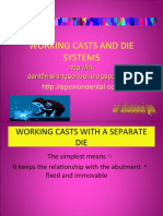 Working Casts and Die Systems