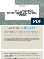 TEMA 1. Gestión Estratégica