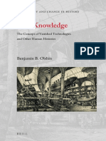 Lost Knowledge - The Concept of Vanished Technologies and Other Human Histories