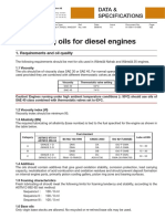 Lub Oil For Diesel Eng 2 Nohab Wn25 Wn25df 9193911900e